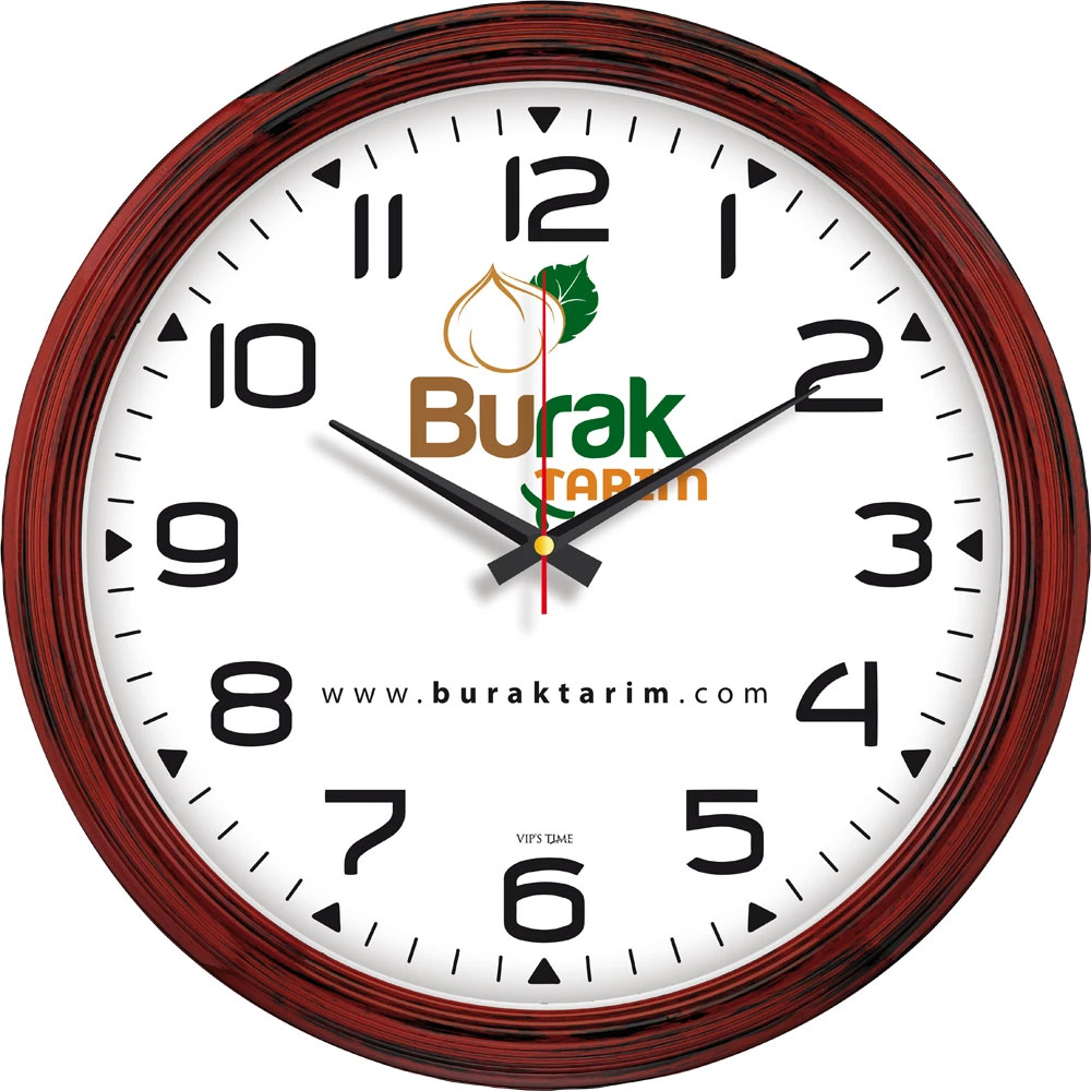 V30-504-AH Plastik Duvar Saati I Kumluca Antalya Promosyon