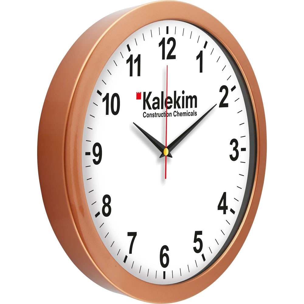 V30-575-B Metalize Duvar Saati I Kumluca Antalya Promosyon