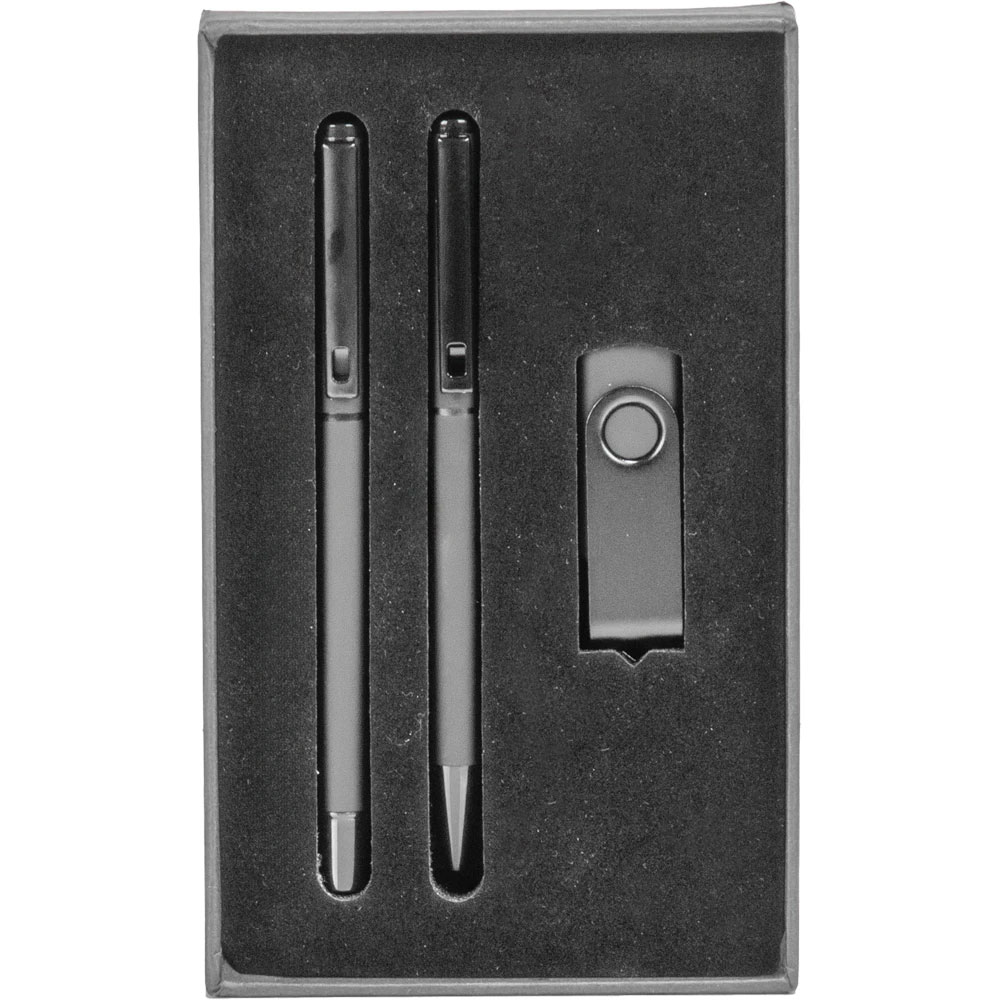 9220-16GB-S USB Kalem Set I Kumluca Antalya Promosyon
