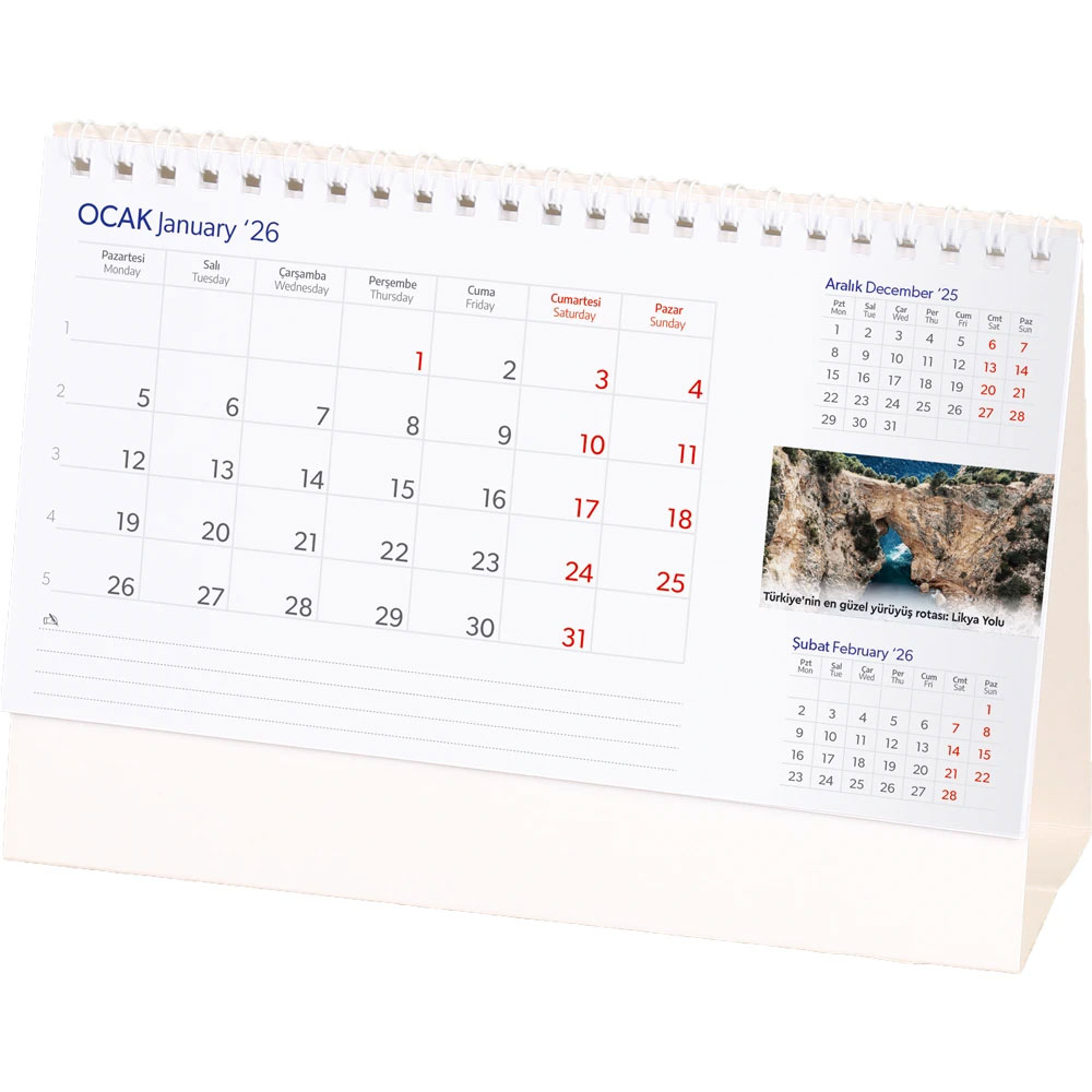 AMT-03-AMBR Anadolu Masa Takvimi I Kumluca Antalya Promosyon