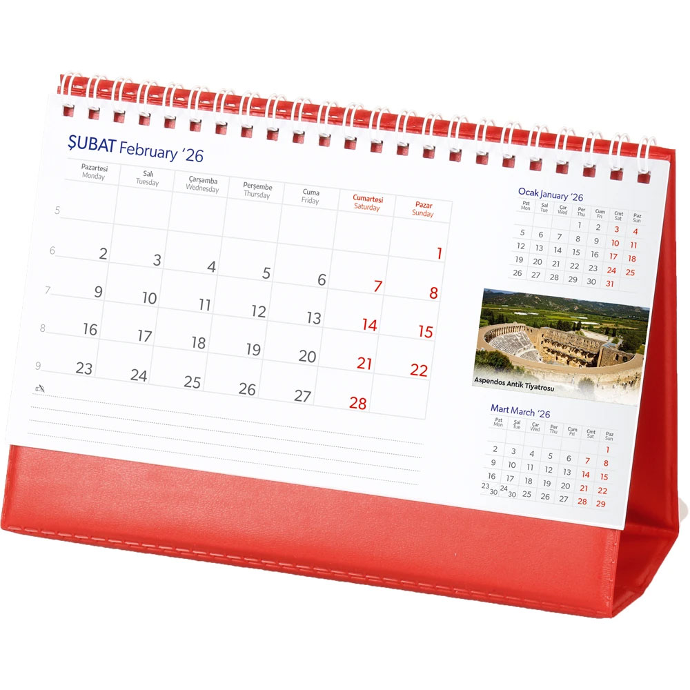 AMT-03-KB Anadolu Masa Takvimi I Kumluca Antalya Promosyon