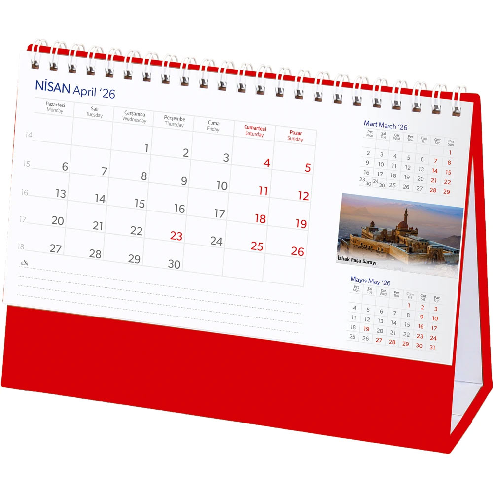 AMT-03-KT Anadolu Masa Takvimi I Kumluca Antalya Promosyon