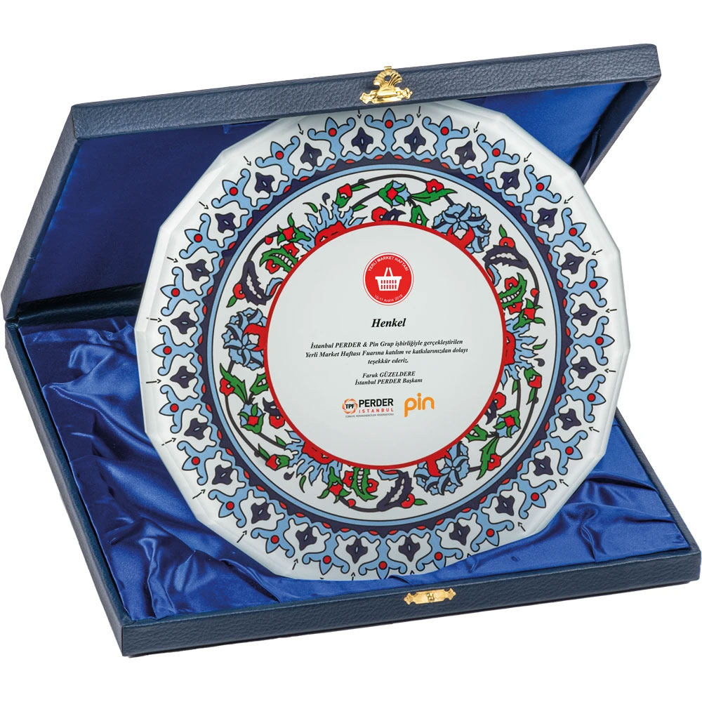 EKT-450 Kutulu Kristal Plaket I Kumluca Antalya Promosyon