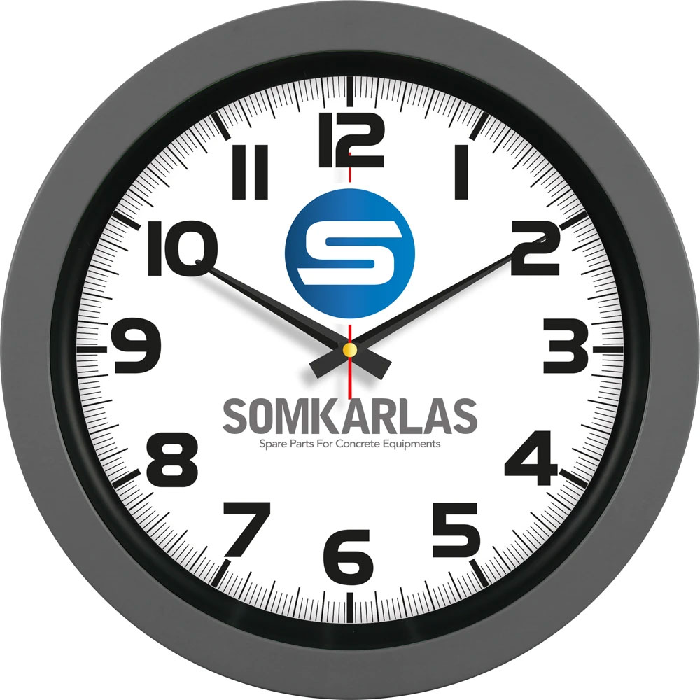 V30-346-FM Plastik Duvar Saati I Kumluca Antalya Promosyon